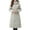 Beige, variant on Women's Long Winter Puffer Coat Waterproof Warm Down Jacket Removable Hood