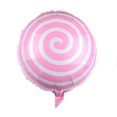 thumbnail image 1 of Piruleta redonda de 18 pulgadas, película de aluminio, globo de papel de aluminio, decoración de dulces para fiesta de cumpleaños para niños, 1 of 6