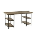 thumbnail image 4 of Madison Park Cirque 60" Engineered Wood and Metal Cirque Desk in Gray, 4 of 5