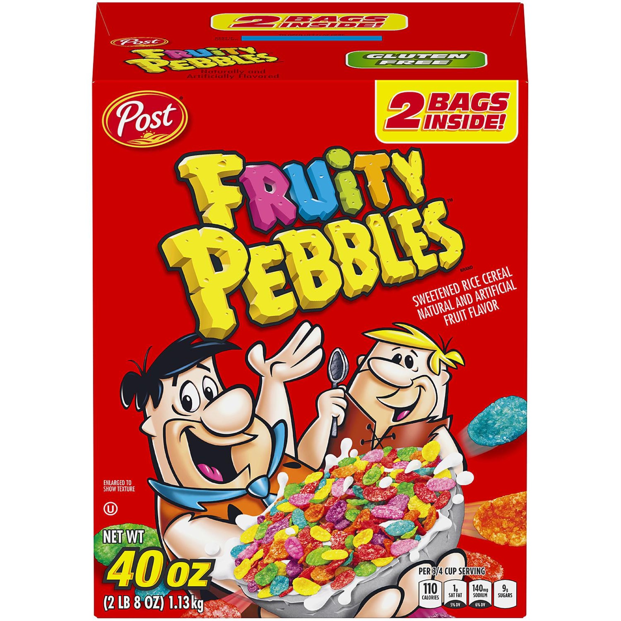 Fruity Pebbles Cereal (40 Oz.) Wholesale, Cheap, Discount, Bulk (1