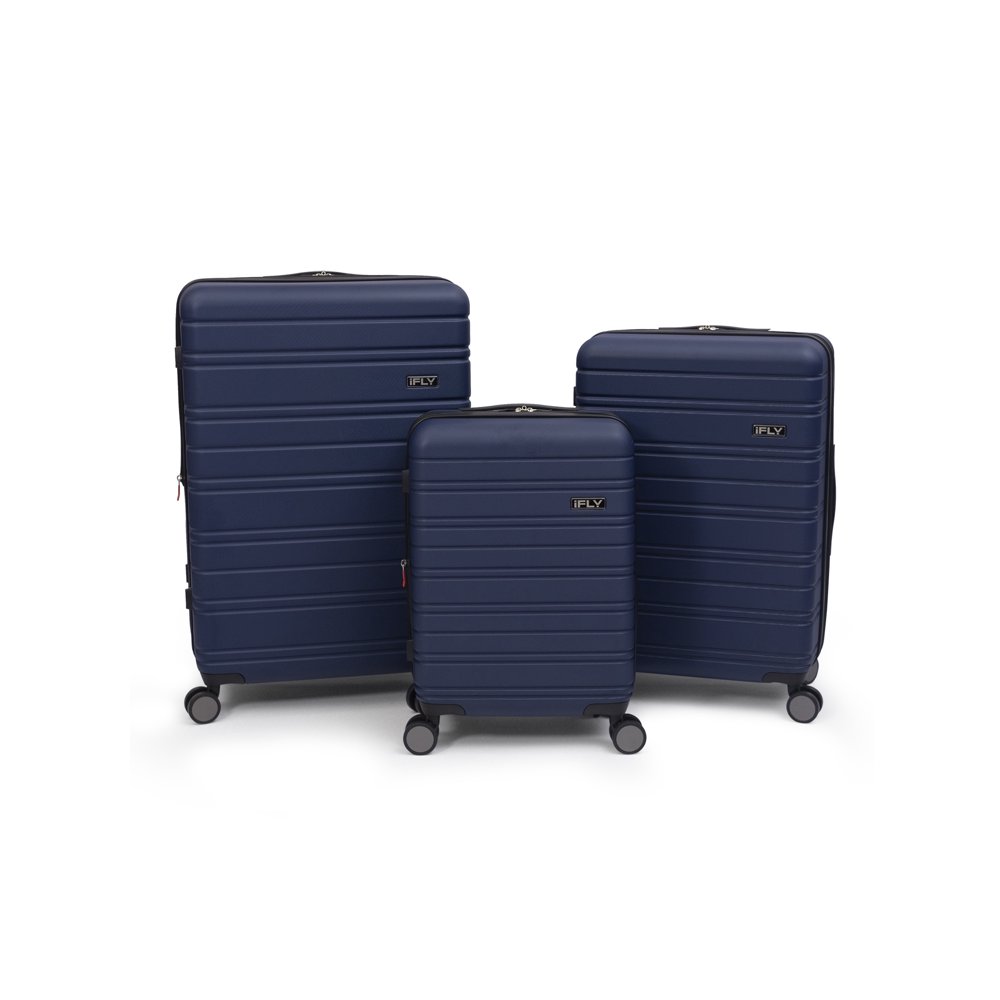 iFLY Hard Sided Luggage Jetway 3 piece set