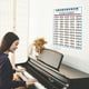 thumbnail image 4 of Etiqueta de práctica de acordes de piano Diagrama de digitación de piano para principiantes de 88 teclas (S) Ndcxsfigh Nuevos Originales, 4 of 8