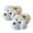 White, variant on RTKFRFLM Baby Indoor Warm Slippers Cute Cartoon Plush Non- Footwear Khaki 18-24 Months