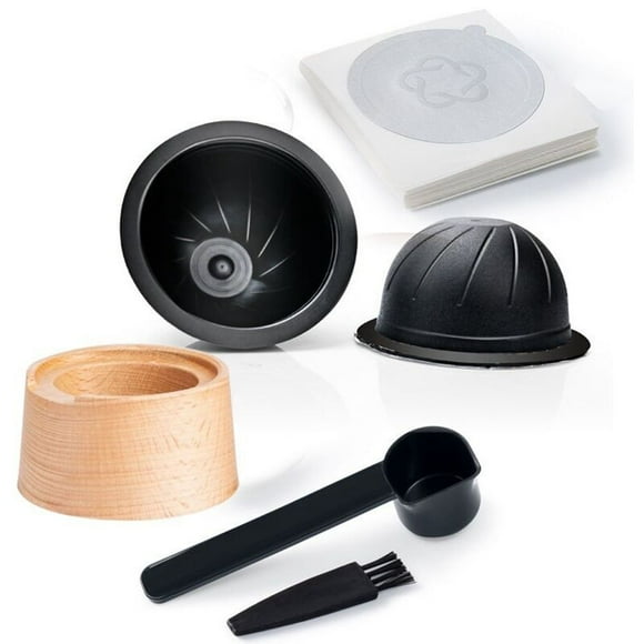Reusable Ver Tuo Coffee Capsule Cup Body Kit Aluminum Foil Sealing Cap Filler