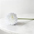 thumbnail image 4 of CHENjy Artificial Flowers Dandelion, Round Spherical Faux Floral for Vase, Realistic Silk Home Decor for Living Room Table Centerpieces, White, 1 Piece, 4 of 6