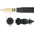 thumbnail image 2 of 150 Amp MIG Gun Torch compatible with Miller/Hobart - 12 Feet Cable - Two-Pin Signal Connector, 2 of 5