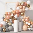 thumbnail image 1 of Rose Gold Skin Color Balloon Set Arch Festive Party Wedding Decoration Arrangement Balloons, 1 of 5