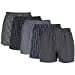 thumbnail image 3 of Gildan Boxeurs Tissés pour Hommes, Rayures Noires Assorties, TG, Lot de 5, 3 of 15