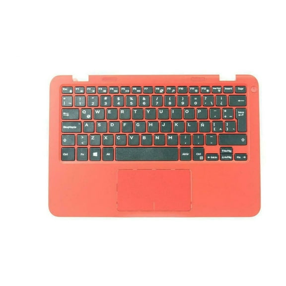 Dell 54RJ3 Inspiron 3162 11.6" Red Palmrest Touchpad US English Keyboard M136Y (New)