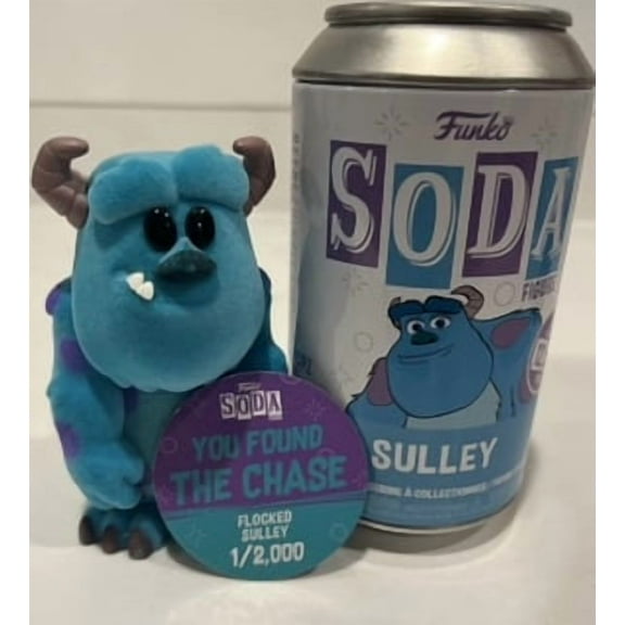 Funko Soda Sully Monsters Inc Chase Variant Flocked