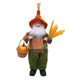 thumbnail image 2 of Figuras de simución Decoración de escritorio Adorno de Navidad Papá Noel de pie / Sentado Figura de Papá Noel para escena de ventana de visual sombrero puntiagudo Sunnimix Cifras, 2 of 8