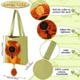 thumbnail image 3 of Pet Carrier Bag, Cute Lion-Shaped Shoulder Bag Portable Pet Carrying Chest Bag for Small Dogs and Cats Pet Supplies, 3 of 8
