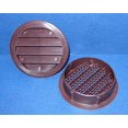 thumbnail image 2 of Maurice Franklin Évent Rond en Plastique 1.5 Pouces - Marron - Lot de 6, 2 of 3