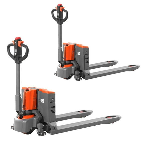 Tory Carrier 3300lbs 24V/20AH Lithium Battery Full Electric Pallet Truck Jack with 48x27" Forks in 2 Units