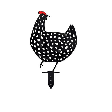 

Poultry Chicken Decoration Courtyard Decoration Courtyard Decoration Acrylic Double Sided Printing Party Card Animal Rowsgarden Decoration Gardening Decoration