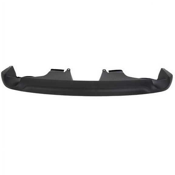 REAR LOWER VALANCE PANEL; TEXTURED BLACK FINISH; MADE OF PLASTIC