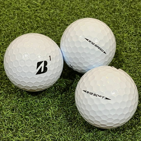 Pre-Owned 48 Bridgestone e12 Used Golf Balls in 5A Grade - Shaggy Golf Balls