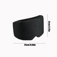 thumbnail image 3 of HOARBOEG Ice Sensing Light Blocking Sleeping Eye Mask Fully Wrapped Travel Portable Breathable And Comfortable Eye Protection Eye Mask, 3 of 6