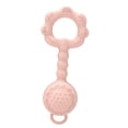 thumbnail image 2 of Sonajeros Para Bebés, El Mordedor Puede Hacer Sonidos, Textura Para La Dentición, Sonajero Para Bebés, Color Rosa, 2 of 9