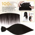 thumbnail image 4 of MY-LADY 10''-24'' 5 Clips in Human Hair Extensions Thick Real Natural Hair Pieces 100% Full Head Remy Hair 16inch #1B Natural Black(Heavy), 4 of 8