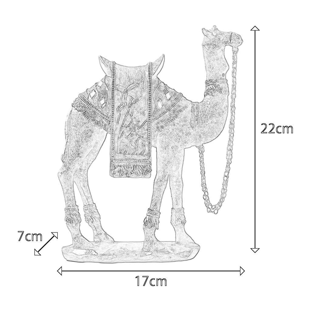 Fiocias Toilet Paper Holder Set Paper Towel Holder Countertop Desktop Figurine Camel Figurine Modern Decor Resin Animal Statue Collectible Ornament Iron Resin