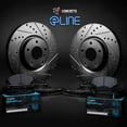 thumbnail image 2 of R1 Concepts Front Rear Brakes and Rotors Kit |Front Rear Brake Pads| Brake Rotors and Pads| Ceramic Brake Pads and Rotors WHWN2-80033, 2 of 5