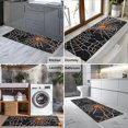 thumbnail image 2 of Halloween Spider Webs with Orange Spiders Kitchen Rug Mat,Kitchen Runner Rugs Non Skid Washable,Decorative Kitchen Floor Mats for Kitchen,Sink,Laundry,17"X47", 2 of 5