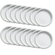 Party City Disposable Paper Plates, 16 Count (White) - Go Brightly Classic Everyday Lunch Paper Plates, 8.5" - Premium Party Supplies