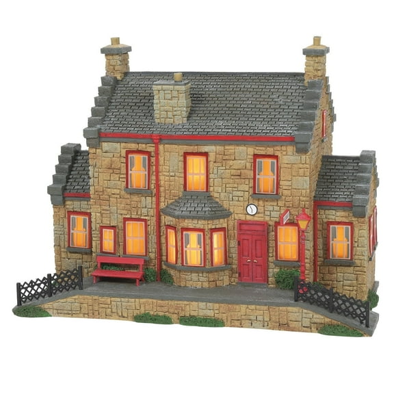Department 56 Harry Potter Village Hogsmeade Station Village Building 7in H