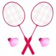 thumbnail image 1 of 1 Set Children Badminton Rackets Outdoor Sports For Kids Of 3-12 Years Old, 1 of 3