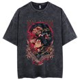 thumbnail image 1 of Men's Attack on Titan Oversized Short Sleeve Cotton T-Shirt Streetwear Summer, 1 of 10