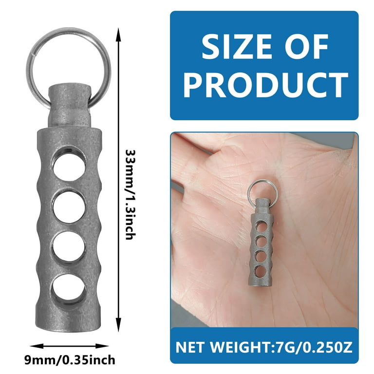 Tritium shop vial keychain