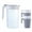 B, variant on Water Pitcher with Lid, Plastic Pitcher with 4 Cup, Iced Tea Pitcher, Water Carafe, Jar Pitcher, Water Jug with Handle for Tea, Juices, Milk, Cold or Hot Beverages,jarras para aguas frescas