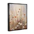 thumbnail image 4 of Stupell Industries Wildflower Meadow Painting Botanical & Floral Painting Black Floater Framed Canvas Art Print Wall Art, 17 x 21, 4 of 10