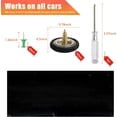 thumbnail image 2 of Yazoeia 60 PCS Car Roof Headliner Repair Kit, Vehicle Roof Snap Rivets Retainer with Installation Tool, Auto Interior Ceiling Cloth Fixing Repair Button, Suitable for Most Cars (Grid CJC912-114781, 2 of 6