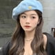 thumbnail image 5 of Gorra de vendedor de periódicos para mujer, gorros de invierno, gorra de vendedor de periódicos de algodón lavado para exteriores, gorra de vendedor de periódicos, gorra francesa, clásica,, 5 of 5