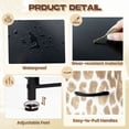 thumbnail image 4 of Kanworse 4 Drawer Fabric Dresser for Bedroom Leopard print gold texture Chests of Drawers for Closet Organizers Storage, 4 of 8