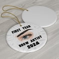 thumbnail image 3 of Brow Artist Christmas, Brow Ornament, Micro Blading, Christmas Decor, Christmas Ornaments, Esthetician, Christmas Keepsake, Microblading Ds9wUn, 3 of 4