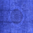 thumbnail image 1 of Ahgly Company Machine Washable Indoor Square Persian Blue Bohemian Area Rugs, 8' Square, 1 of 4