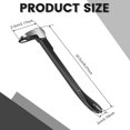 thumbnail image 2 of AEVXKHI 205mm Nail Puller Cats Paw Nail Remover, Pry Bar Multifunctional Crowbar Tool, Steel Nail Extractor Tool, Ergonomic Nail Remover Tool, for Home Remolding Woodworking, 2 of 10