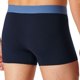 thumbnail image 3 of SCHIESSER Bóxers para hombre, paquete de 3 - «95/5», bañadores, algodón elástico, cintura con logotipo Azul 3XL (XXX-Large), 3 of 4