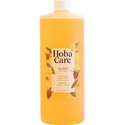 HobaCare Jojoba Oil 32oz, 100% Pure | Natural Cold Pressed Unrefined Multi-Purpose Oil for Hair, Face and Body