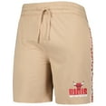 thumbnail image 2 of Men's Concepts Sport  Tan Chicago Bulls Team Stripe Shorts, 2 of 3