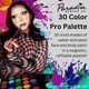 thumbnail image 3 of Paleta magnética de 30 colores Mehron Paradise AQ de Body Paint, 3 of 6