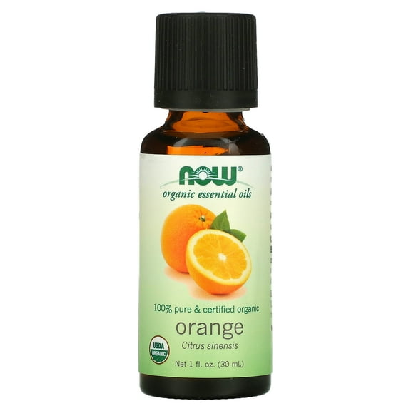 NOW Foods Organic Orange Oil, 1 Fluid Ounce