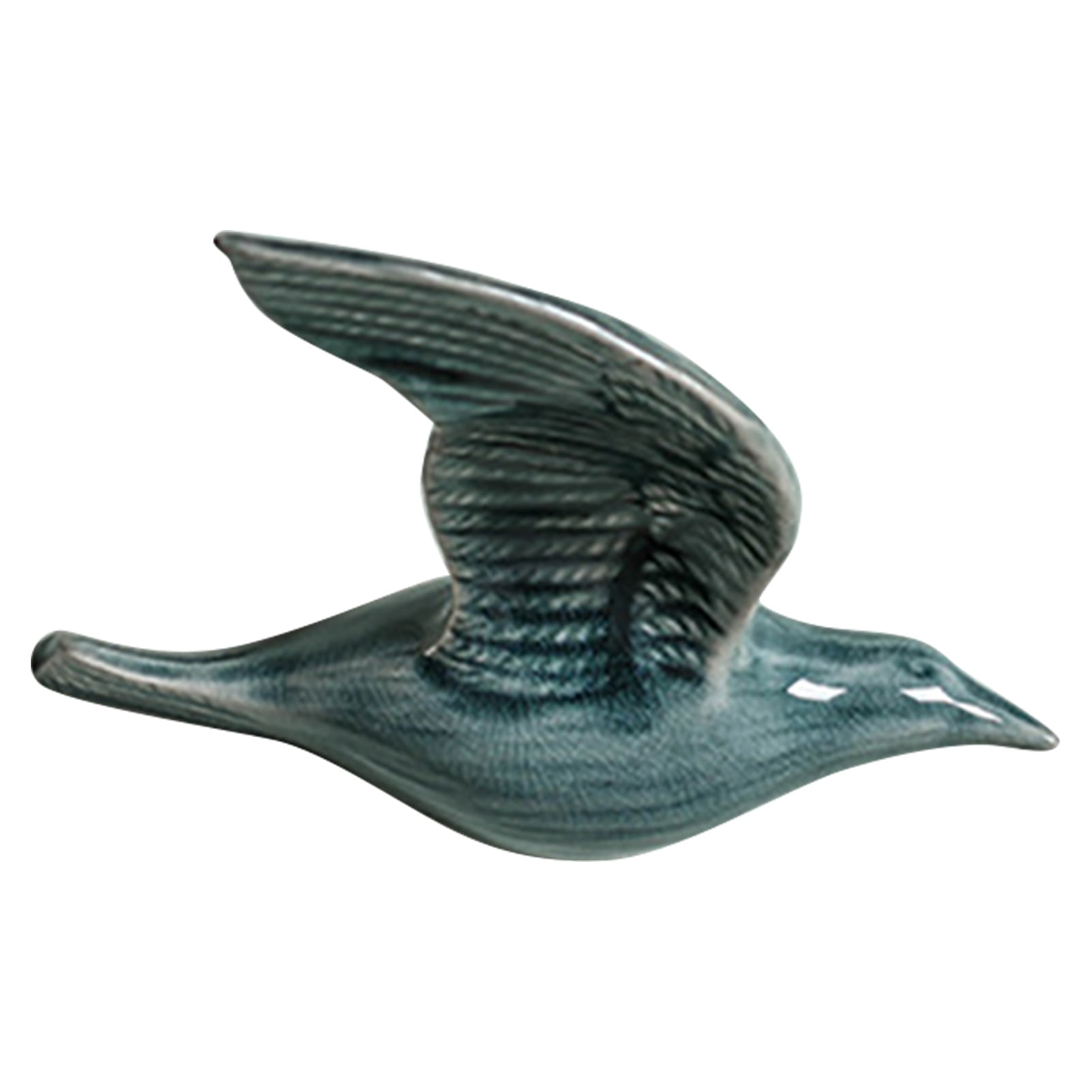 3D Ceramic Flying Birds Wall Decor Creative Birds Hanging Ornament for