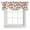 Red, Strawberry, variant on Tie Up Valances for Windows, Red Strawberry Adjustable Valance Curtains Window Treatment for Living Room, Summer Fruits Farmhouse Leaves Floral Rustic Rod Pocket Kitchen Curtains & Drapes 42x18 Inch