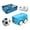 Blue, variant on Magic Mini RC Bus - 2026 Gesture & Remote Control Smart Sensor Car, Auto-Avoidance Line Tracking Desktop RC Vehicle with LED Expression Lights, Follow Gesture + Remote Driving (White)