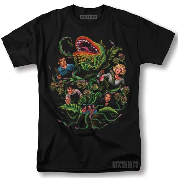 Little Shop of Horror Shirt Classic Horror Movie Vintage Graphic Design T-Shirt