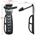 thumbnail image 2 of 4 Pieces Wall Mounted Bike Rack, Bike Racks, Bike Wall Racks with Accessories, Steel Bike Hook, Indoor / Store / Garage Bike Rack (Black), 2 of 5